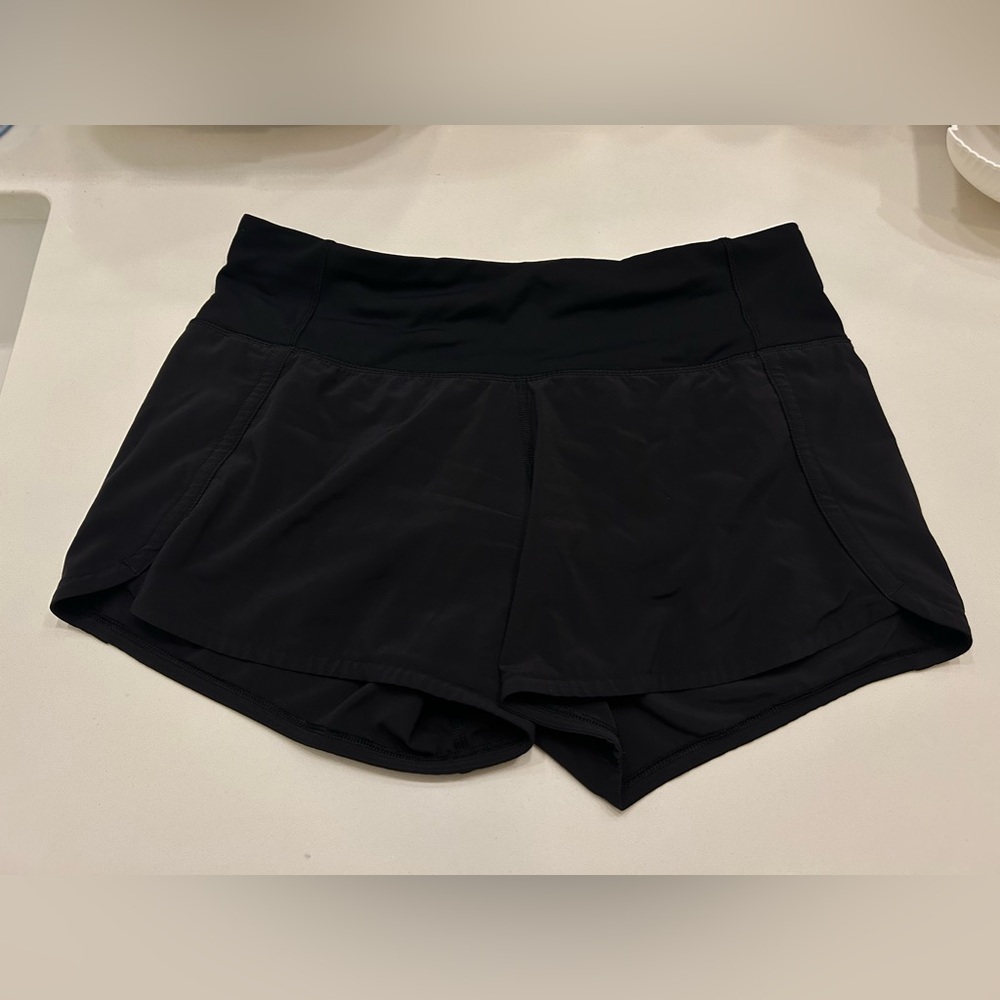 Black Lululemon shorts